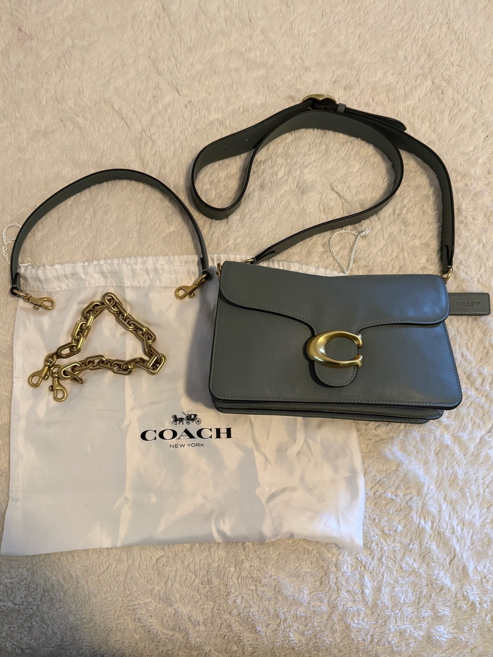 Coach Chain Tabby Shoulder Bag - Picture 4 of 16
